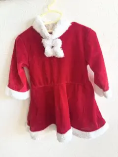 赤 サンタ風コスチューム 95cm以下