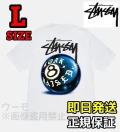 STUSSY & BORN X RAISED 8 BALL TEE Tシャツ L