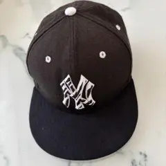 ニューヨーク・ヤンキース キャップ 黒 53.9