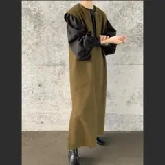 ロングベスト ロングワンピース