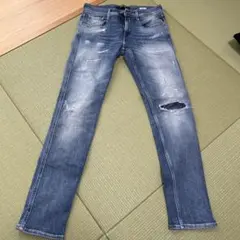 REPLAY ダメージ加工 デニム