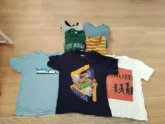 子供用Tシャツ 7枚セット マイクラ　サイズ140