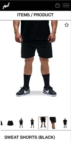 ⭐︎値下げ中【新品未使用】AllOUT SWEAT SHORTS