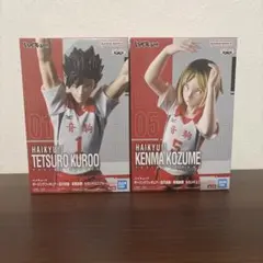 ハイキュー!! 黒尾鉄朗 孤爪研磨 フィギュア 2体セット