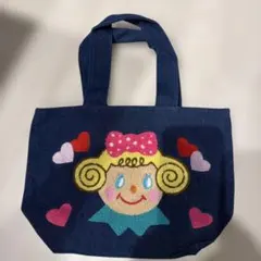 Curly Collection デニムトートバッグのサムネイル