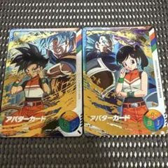 ダイバーズ　金筐体限定　男アバターカード　女アバターカード