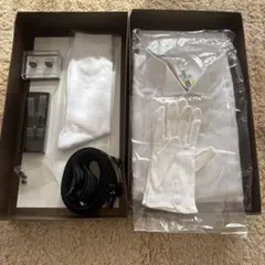 アクアグラツィエ ブライダル 新郎シャツ 小物セット　XL(LL)