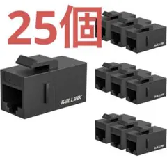 RJ45 Cat6 キーストーンカプラー LAN ケーブル 中継 コネクタ