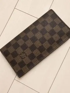 ルイヴィトン ダミエ ポルトカルトクレディ 札入れ 長財布 ブラウン