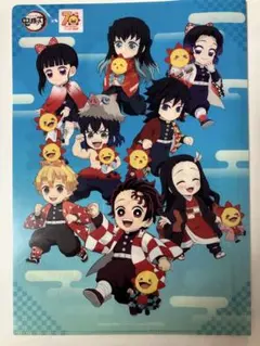 コジマ　鬼滅の刃 クリアファイルシールセット