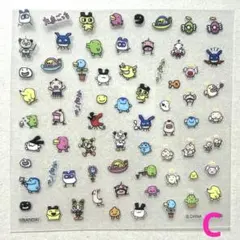 たまごっちネイルシールコレクション　デザインC