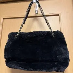 ファーバッグ　トートバッグ