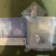 ディズニープリンセス　一番くじリトルマーメイド アリエル 3点セット