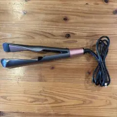2wayカールヘアアイロン スリムデザイン グローブ付き