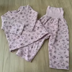 アンパンマン　ベビーパジャマ　ピンク　90サイズ