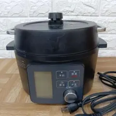 未使用品／電気圧力鍋 PMPC-MA2 ブラック／アイリスオーヤマ アイリスオーヤマ 電気圧力鍋 PMPC-MA2-B 2.2L