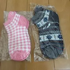 Curves ソックス ロゴ刺繍入り 2足セット　②