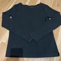 【美品‼️】最終価格 オペークドットクリップ 黒カットソー