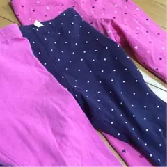 90㎝ レギンス 3枚セット