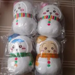 ちいかわ一番くじ4体バラ可　A賞、B賞、C賞