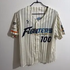北海道日本ハム５０周年限定ユニフォーム　ファイターズ　ユニフォーム　100番