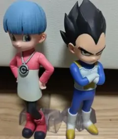一番くじ ドラゴンボールダイマ　B賞　ベジータ（ミニ）＆ブルマ（ミニ）フィギュア