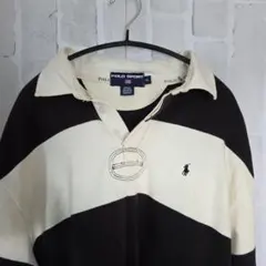 POLO SPORT ポロシャツ XL 黒とアイボリー