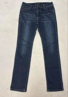 ダークブルースリムフィットデニム