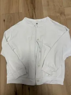 UNIQLO ホワイト カーディガン 120サイズ