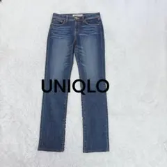 ユニクロ UNIQLO スキニーフィットデニムパンツ ジーンズ S インディゴ♪
