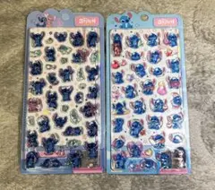 ★24時間以内発送 スティッチ ボンボンドロップシール 海外正規品 2種★