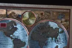 A NEW ACCVRAT MAP OF THE WORLD／USA製／レアのサムネイル