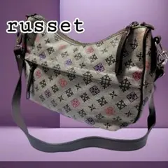 russet ラシット ショルダーバッグ モノグラム グレーのサムネイル