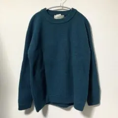 90s patagoniaパタゴニア ガイドセーター ニット グリーン 香港製のサムネイル