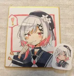 桜羽エマ 魔法少女ノ魔女裁判 まのさばイラスト色紙