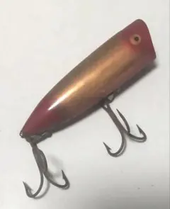 オールドヘドン　チャガースプーク　1950年代　初期モデル　金目　口黒　ルアー オールドヘドン チャガースプーク 1950年代 初期モデル 金目 口