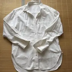 Spick and Span パールボタン 長袖シャツ ホワイト