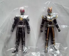 仮面ライダー555 ソフビ道 ファイズ アクセルフォーム / カイザ　2体