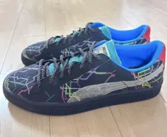 ほぼ未使用 Puma Dee & Ricky スニーカー ブラック/マルチカラー