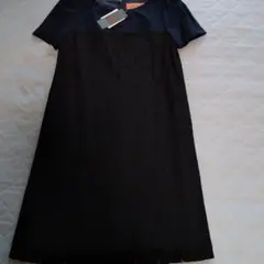 スーナウーナ  新品未使用タグ付き  ワールド ワンピースネイビーレース