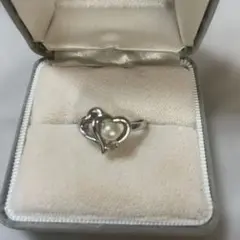 遺品整理　指輪　パール付き