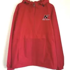 チャンピオン アノラック パーカー フーディー ジャンパー ブルゾン レッド 赤