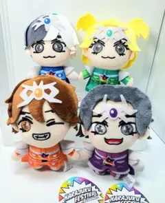 モーリー限定 原宿フェスティバル　ボイスマスコット　リアルピース　4種セット