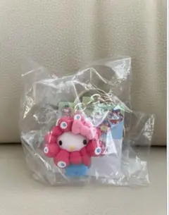 ハローキティEXPO2025 ミャクミャク なりきり立体マスコットキーホルダー