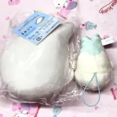 平成レトロ品 まめゴマ みずゴマちゃん ぬいぐるみ プライズ景品　サンエックス まめゴマ ボアぬいぐるみ みずゴマ サンエックス 平成 レトロ♪ - メルカリ
