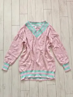 Rady バイカラー　ゆるっとニット　ミニワンピース　y2k 平成ギャル