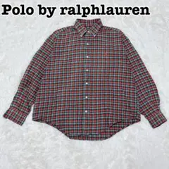 ✨美品✨ ポロラルフローレン 90s ネルシャツ ボタンダウン チェック M