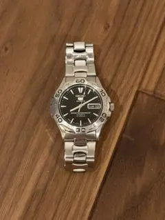 SEIKO 5 SPORTS 7S36-00A0自動巻き 裏スケ 黒文字盤稼働品 - メルカリ