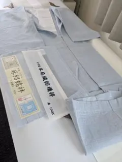 夏縮越後小千谷縮オーガニックラミーお仕立て上り - メルカリ