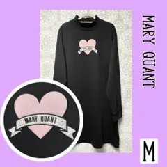 【M】￼MARY QUANT マリークワント　ハート&ロゴ　ワンピースのサムネイル